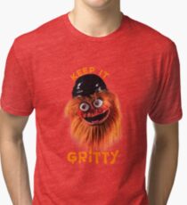 Flyers Mascot Gritty Tri-blend T-Shirt