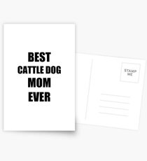 Cattle Dog Mom Lover Funny Gift Idea Postkarten