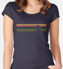 13's Silhouette - Doctor Who Women's Fitted Scoop T-Shirt