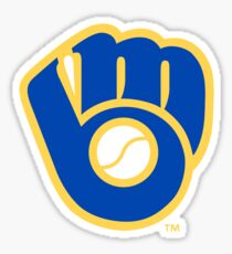 Milwaukee Brewers Retro Logo Sticker