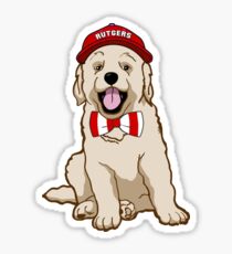 Rutgers University Pup Sticker