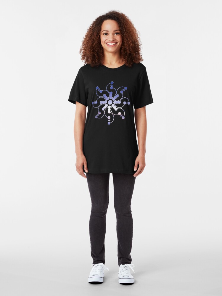 Alternate view of Crop circle Tidcombe 2009 Slim Fit T-Shirt