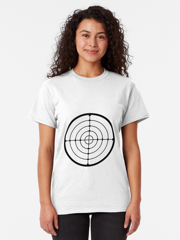 Shooting Target T Shirt By Smaragdas Redbubble