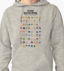 Super Smash Bros. Ultimate (tout le monde est là! Design) Sweat à capuche