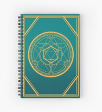 DnD Arcane Runes Spiral Notebook