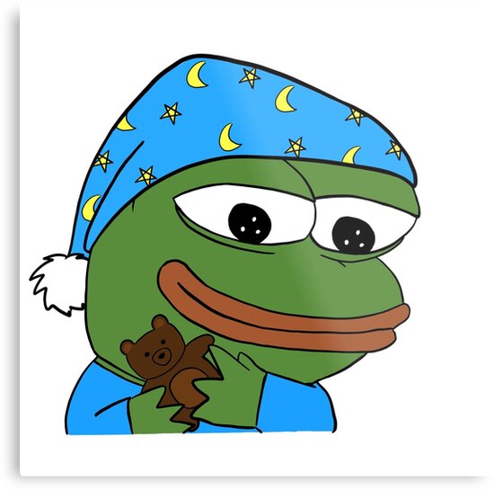 bedtime pepe plush