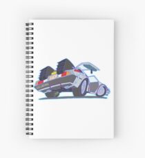 DeLorean Outatime Spiral Notebook