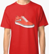 Red vans shoe Classic T-Shirt