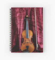 The Fiddle Spiral Notebook