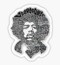 Jimi Hendrix Sticker