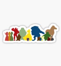 Beauty and the Beast Crew Sticker