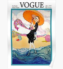 VOGUE : Vintage 1919 Magazine Advertising Print Poster