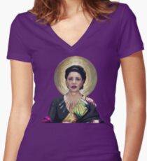 Deputy Undersecretary Chrisjen Avasarala Women's Fitted V-Neck T-Shirt