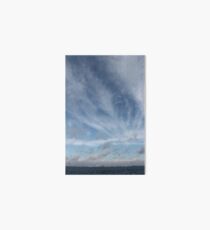 #sky #landscape #nature #outdoors #weather #storm #water #sea #rain #sunset #summer #horizontal #blue #colorimage #wide #nopeople #day #lightnaturalphenomenon #scenicsnature #sun #cloudsky #coastline Art Board