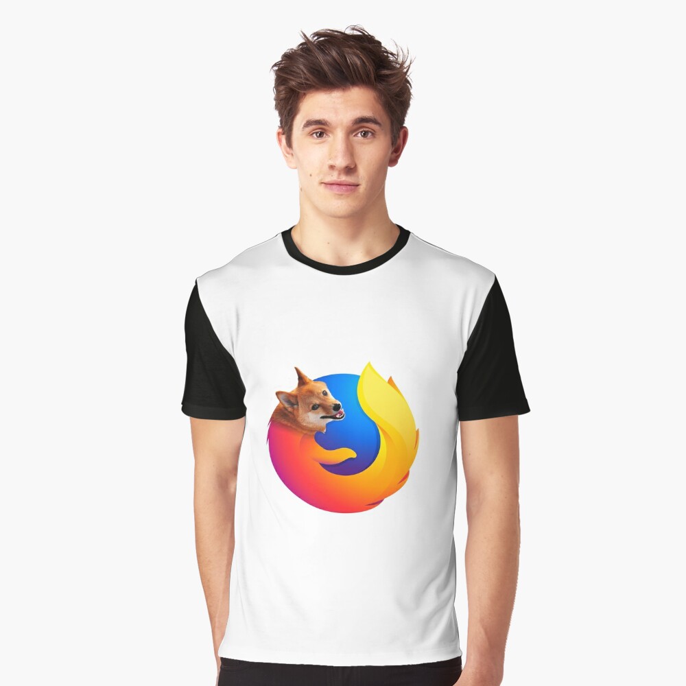 mozilla firefox t shirt