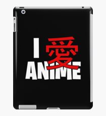 J'aime les animés Coque et skin iPad