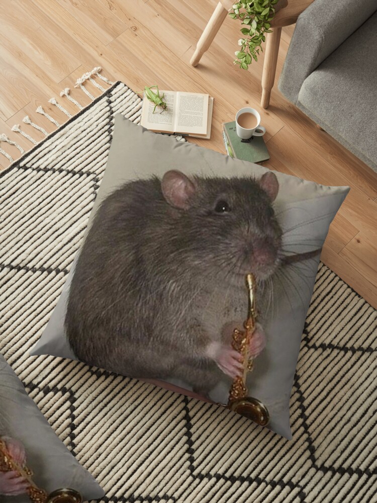 Rat Patootie Floor Pillow By Sclonder Redbubble