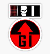 Helm BioChip and GI Badge Sticker