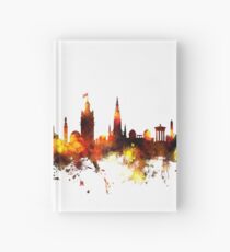 Cuaderno de tapa dura Edimburgo Escocia Skyline