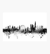 London England Skyline Photographic Print