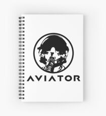 Aviator Fighter Pilot Spiral Notebook