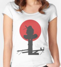 Camiseta entallada de cuello redondo Uchiha Itachi