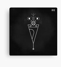 Symbolic Tattoo Canvas Print