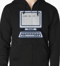 Fix My Computer - Try This Zipped Hoodie