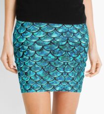Mermaid Scales Mini Skirt