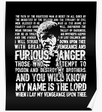 Ezekiel 25:17 - Jules Winnfield Poster