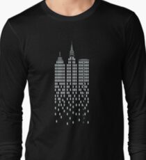 New York Cityscape Graphic Long Sleeve T-Shirt