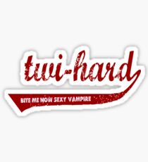 Twi-Hard Bite Me Now Sexy Vampire Twilight Sticker