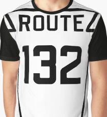 Pennsylvania Route PA 132 (1926) | United States Highway Shield Sign Graphic T-Shirt