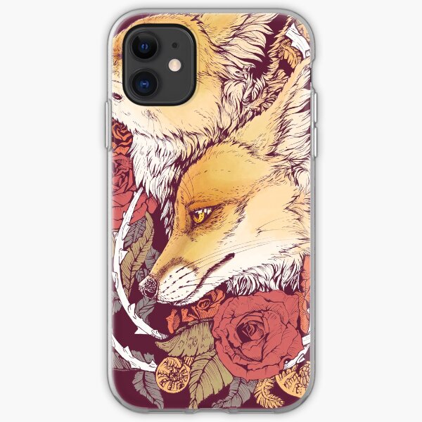 Cute Hipster Red Fox iphone 11 case Cute Hipster Red Fox iphone 11 case