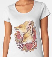 Rotfuchs-Blüte Frauen Premium T-Shirts