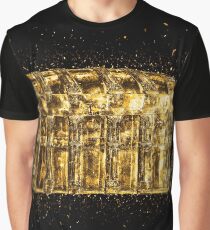 Chest box golden Gold Graphic T-Shirt