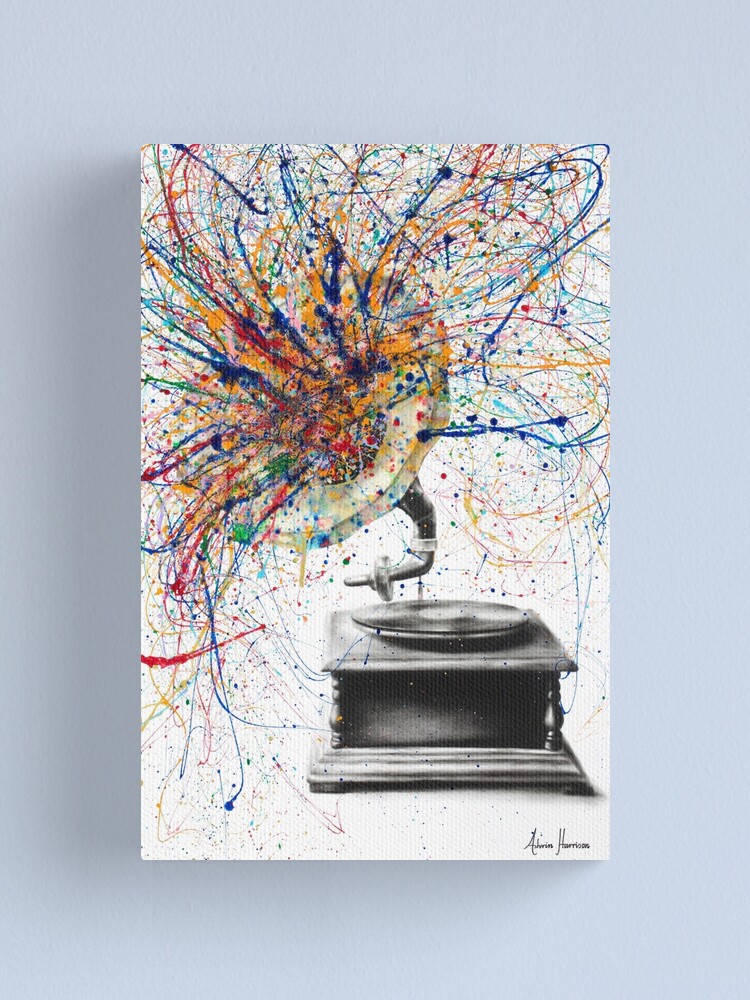 Alternate view of Gramophone Canvas Print