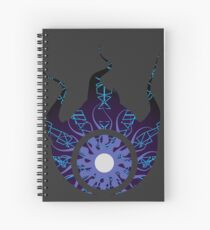 Flame Spiral Notebook