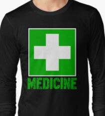 Marijuana is Medicine Long Sleeve T-Shirt