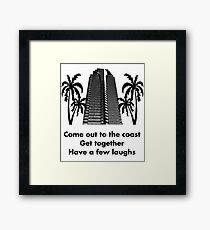 Visit California Framed Print