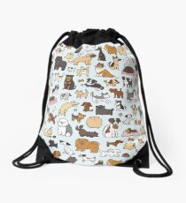 Doggy Doodle Drawstring Bag