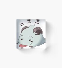 Poro Sleeping Acrylic Block