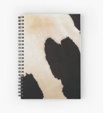 Cow Fur Spiral Notebook
