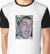 Ray Liotta Laugh mafia gangster movie Goodfellas painting Graphic T-Shirt