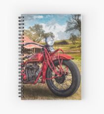 Cuaderno de espiral 1931 Indian Scout