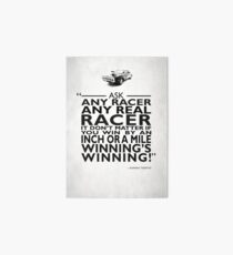 Ask Any Racer Art Board