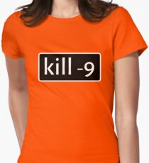 kill -9 Women's Fitted T-Shirt