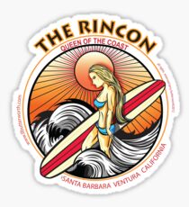 THE RINCON, QUEEN OF THE COAST Sticker