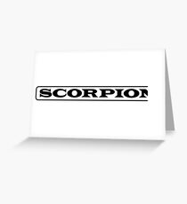 Scorpion, Drake. Greeting Card