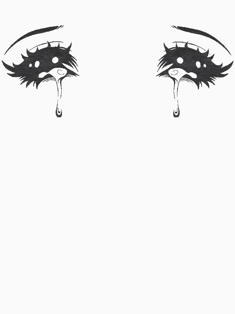 "Anime Crying Eyes" T-shirt by Onodera | Redbubble
